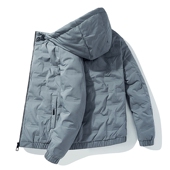 款 冬季 外套潮牌连帽加厚棉衣保暖棉袄子防寒棉服 羽绒服男士 轻薄款