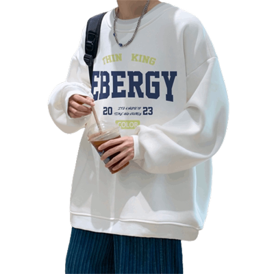 美式卫衣早秋装痞帅百搭