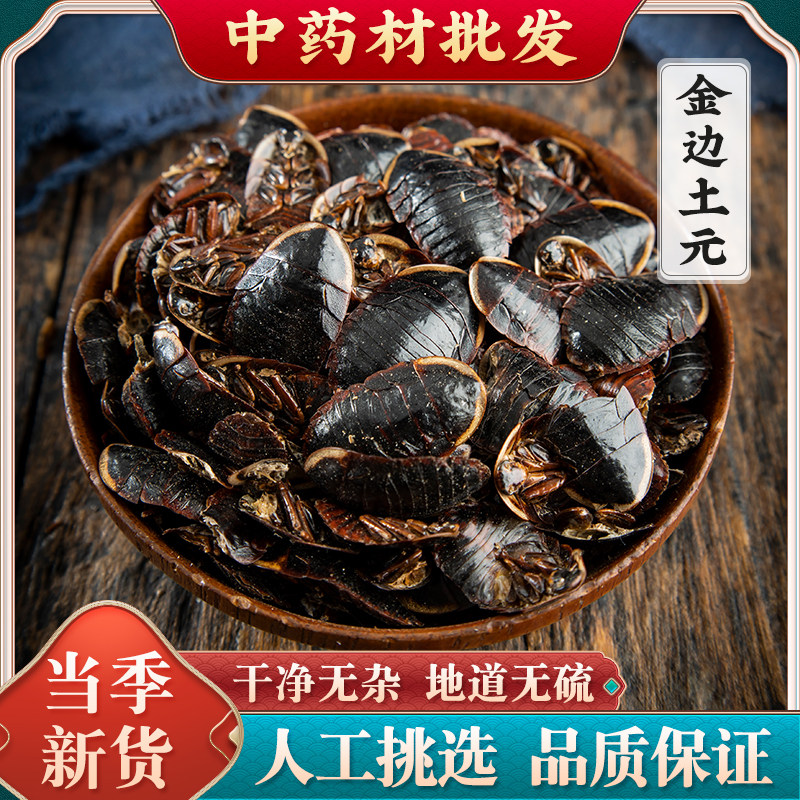 中药材金边土鳖虫500g克包邮新货金边土元地乌龟金边土元地鳖粉