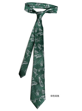 HOW复古摩登港风色织人物时尚休闲衬衣领带男女高级质感婚礼主持