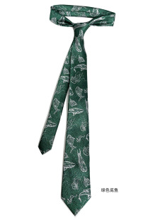休闲衬衣领带男女高级质感婚礼主持 HOW复古摩登港风色织人物时尚