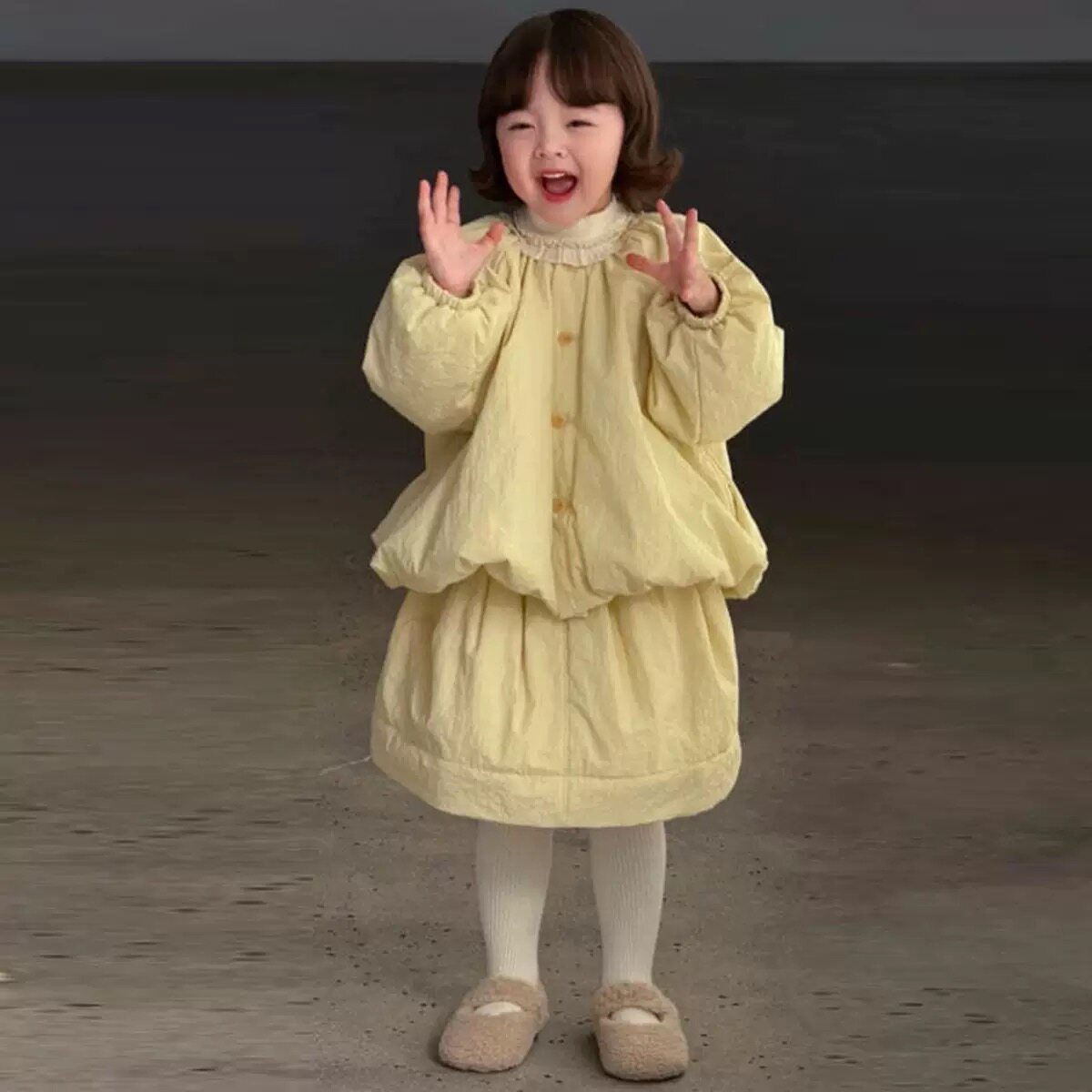 女童小香风棉服套装2025冬装新年年服套装棉服外套棉短裙两件套潮,童装/婴儿装/亲子装,套装,淘宝优惠券,粉丝福利购,淘宝优惠卷