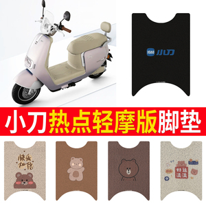 适用于小刀热点轻摩版XD1000DQT-55电动车丝圈脚垫耐防水防晒电车