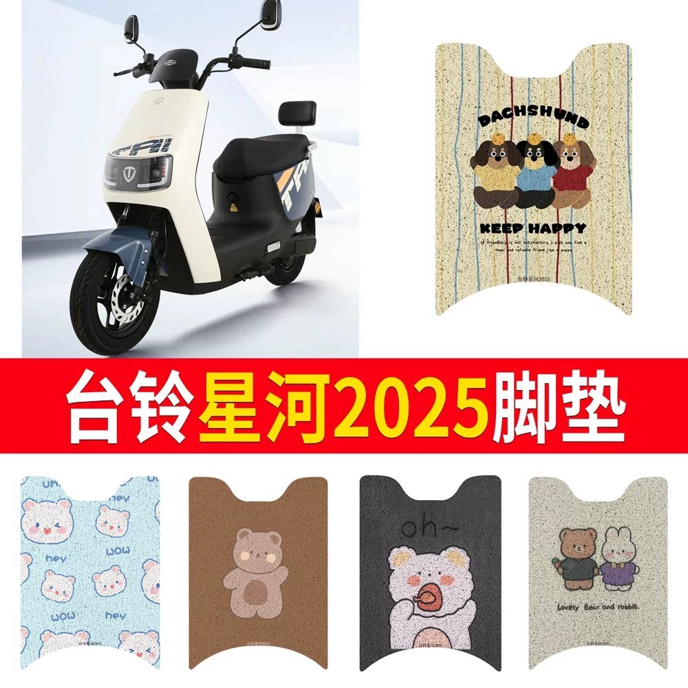 【台铃星河2025】专用脚垫