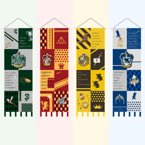 布艺挂画哈利波特魔法世界