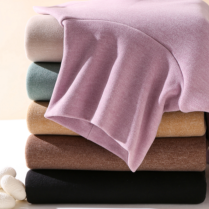 高领保暖内衣女加绒秋衣秋裤套装