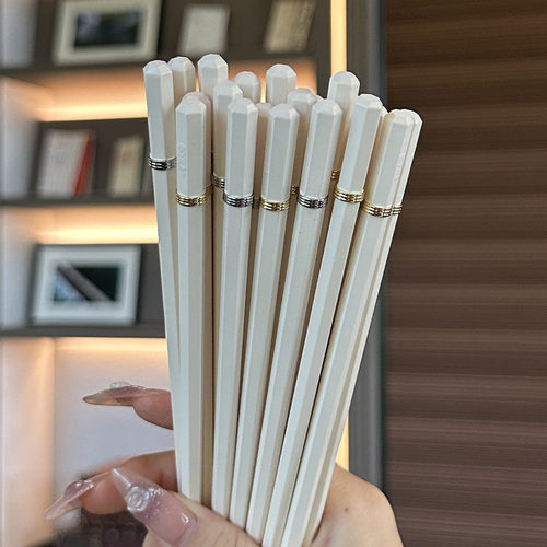 欧式极简风合金筷子家