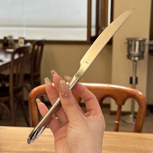 【老板娘自用】心目中Zui完美的主餐刀|闪闪发亮420不锈钢