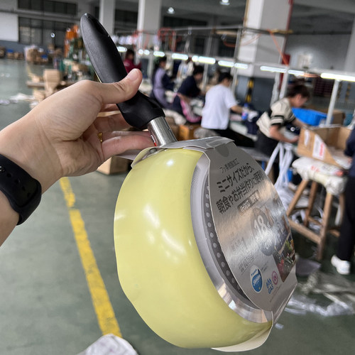 出口日本家用不粘奶锅平底炒锅