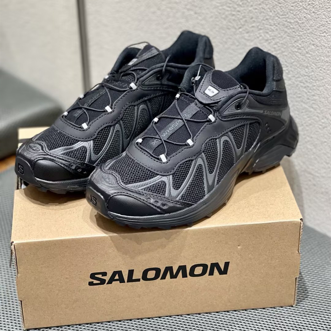 SALOMON萨洛蒙XT-WHISPER白敬亭同款黑武士男女低帮跑步鞋户外鞋