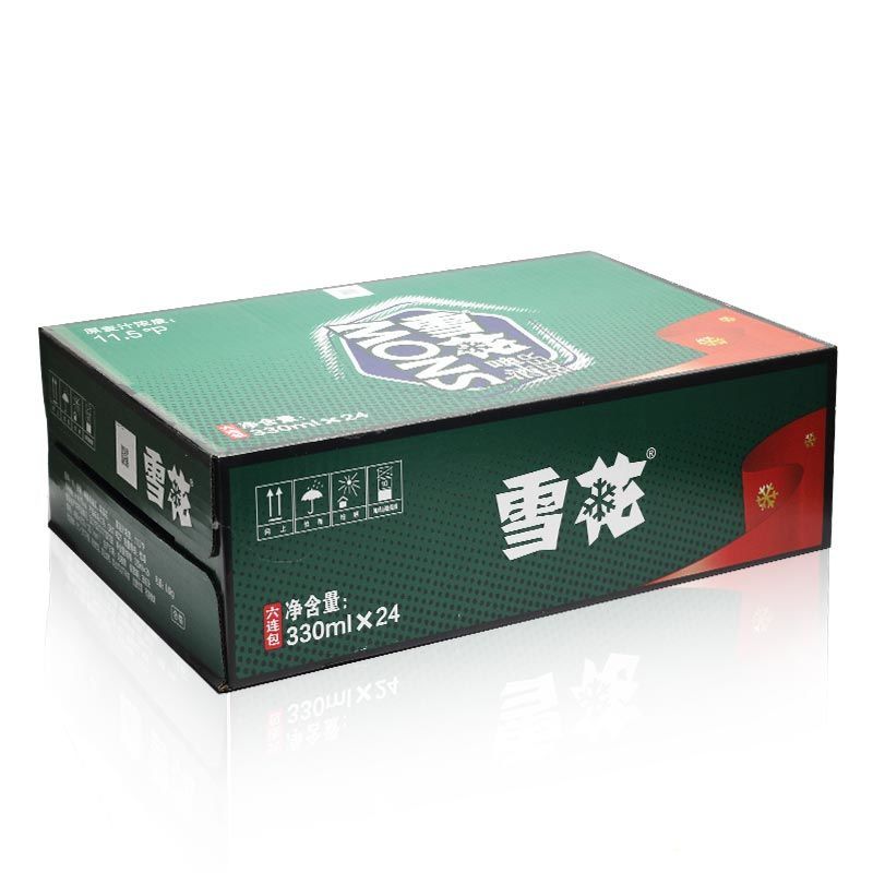 沈阳特产老雪花啤酒听11.5度整箱罐装闷倒驴啤酒大绿棒子