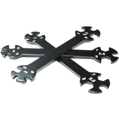 六合一航模模型维修多用扳手工具