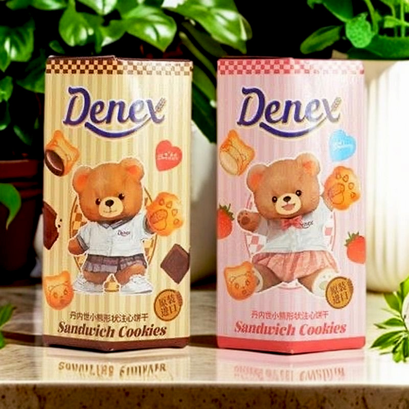 Denex丹内世小熊饼干35g