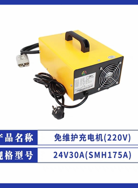 电动叉车智能充电器24V30A40A50A60A48V12V15A电瓶自动充电机TBC3