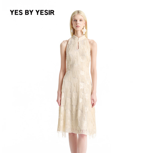 YESBYYESIR秋冬鱼尾连衣裙