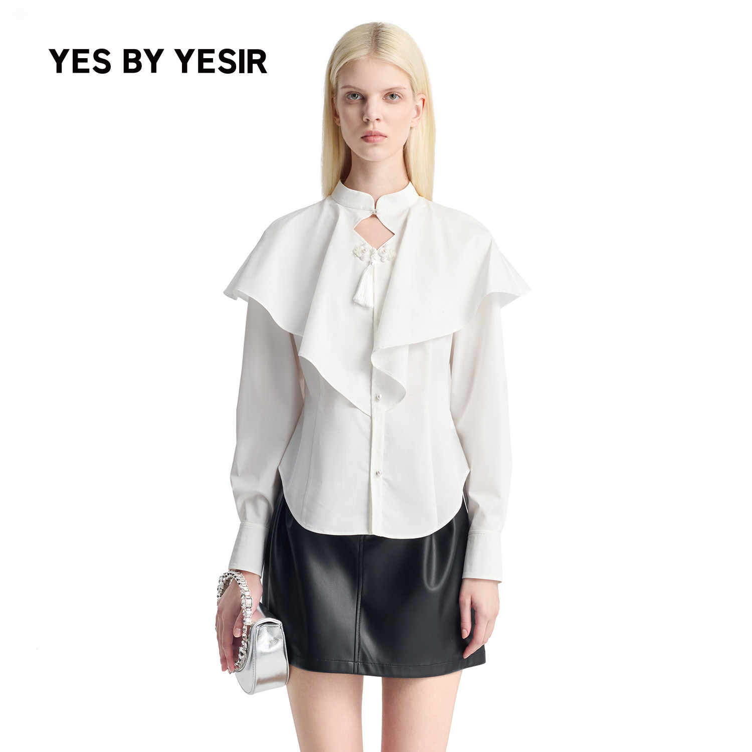 YESBYYESIR轻中式镂空衬衫