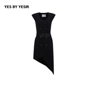 YES 连衣裙 高冷分子双腰西装 YESIR叶谦原创设计师夏新款