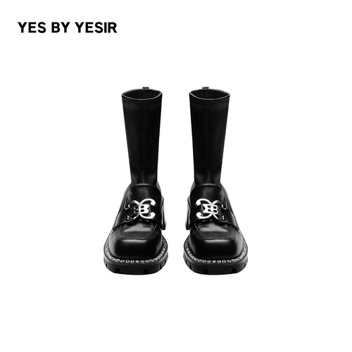 新品闪耀玛丽珍时尚中筒靴