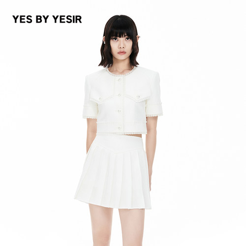 YESBYYESIR白月光香风名媛外套