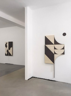 画允ART现代 简约抽象艺术装饰画客厅餐厅卧室挂画轻奢雕刻感壁画