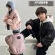 啦芙莱童装 潮宝棉服外套亲子3668 男女儿童加厚夹克衫 2024冬季 新款