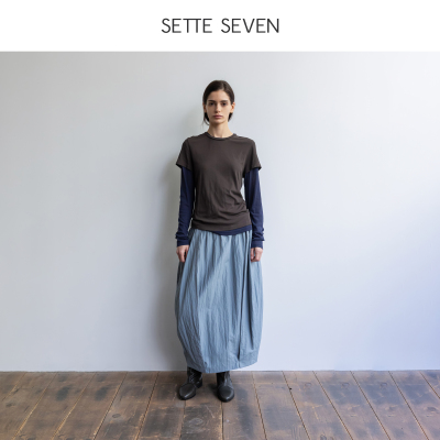 SETTE SEVEN·纯色半裙
