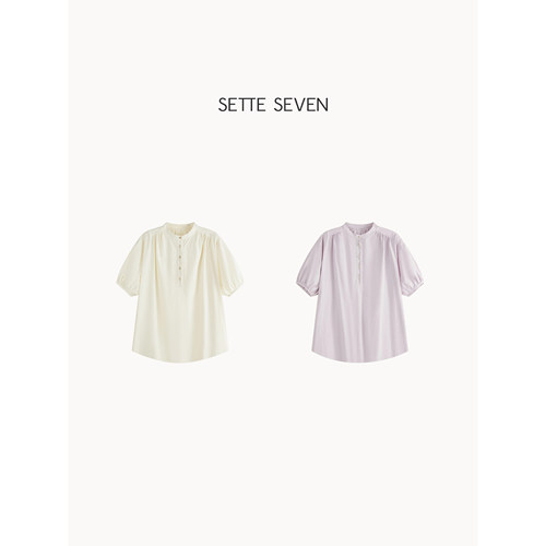 SETTE SEVEN·宽松休闲衬衫
