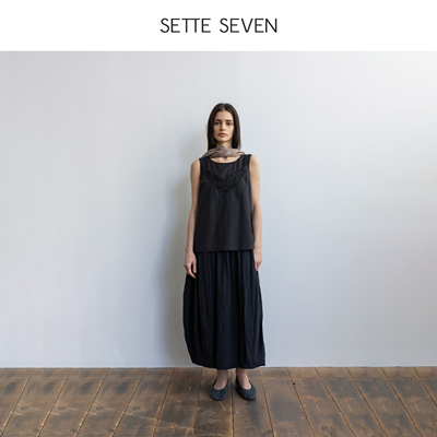 SETTE SEVEN·宽松拼接连衣裙