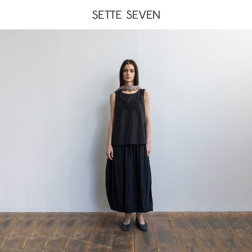 SETTE SEVEN·宽松拼接连衣裙