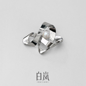 设计师限定款 白岚丝路胸针925银珍珠配饰首饰女高级感XZ0117