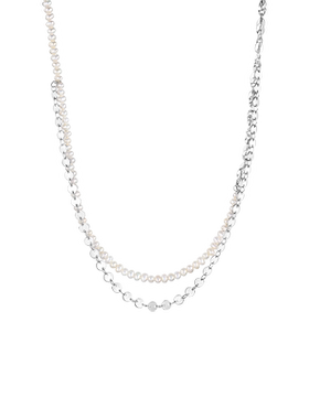 白岚流珠项链女珍珠锁骨链