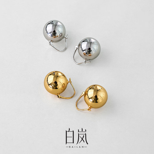 白岚时尚S925女耳饰耳环