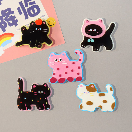 卡通可爱猫咪装饰磁力冰箱贴