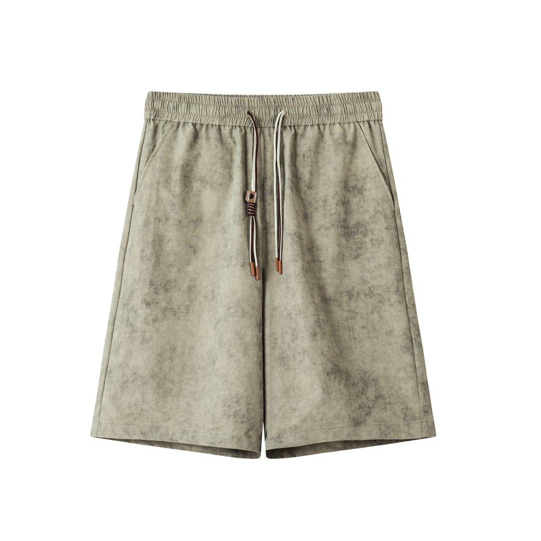 CHRY STUDIO美式扎染冰丝短裤2026夏季潮流宽松运动薄款五分裤男,男装,短裤,淘宝优惠券,粉丝福利购,淘宝优惠卷