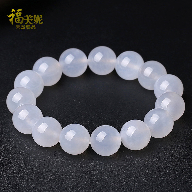 福美妮天然翡翠手串手链品质珠宝