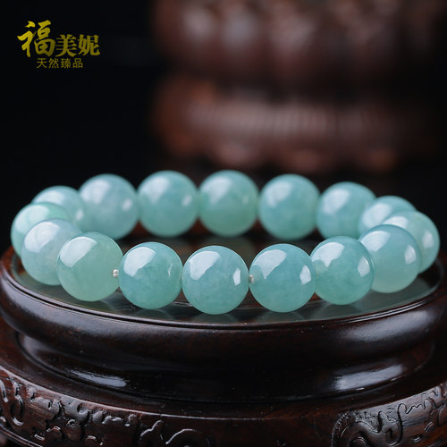 天然翡翠福美妮玉石品质珠宝