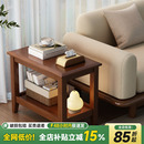 沙发边几实木边柜家用茶几床头置物架小桌子小户型茶桌角几侧边柜