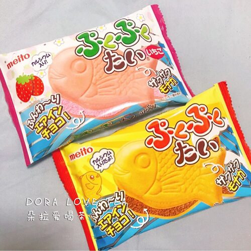 日本鱼形鲷鱼烧夹心饼干