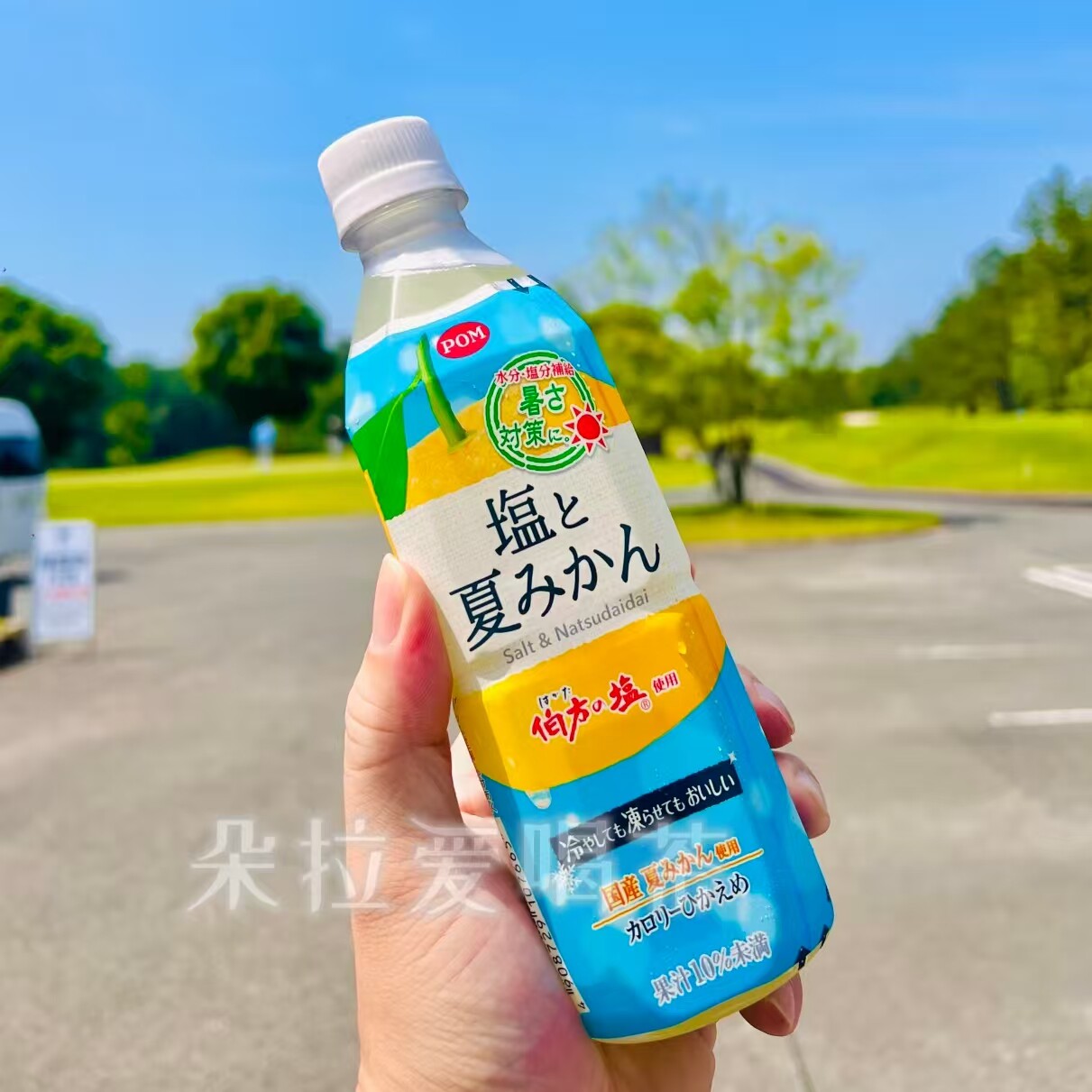 新版再贩】日本进口爱媛果味饮品Pom饮料盐橘子味490ml夏季限定