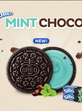 5件包邮韩国进口OREO奥利奥薄荷奶油夹心曲奇饼干草莓巧克力饼干