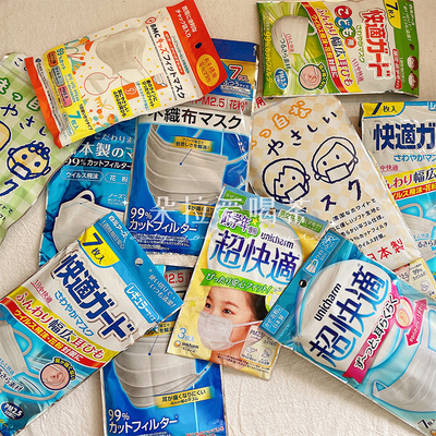 尤妮佳透气超薄口罩一次性