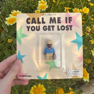 现货Tyler,the creator周边手工挂卡玩具 CMIYGL专辑积木人仔