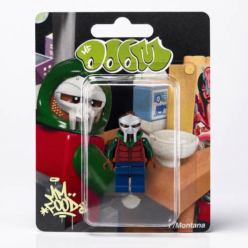 MFDOOM周边手工挂卡玩具
