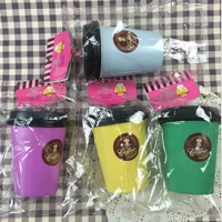 Hai túi của LUCIO kuwaii squishy giải nén đồ chơi mô phỏng cà phê cốc điện thoại di động túi mặt dây chuyền - Phụ kiện điện thoại di động ốp điện thoại oppo a3s