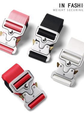 GY ALYX腰带ROLLERCOASTER定制金属扣男女情侣款潮流帆布织带皮带