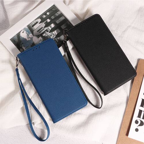 华为mate60pro手机壳翻盖挂绳