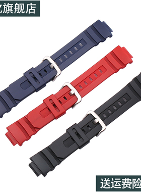 适用于卡西欧手表带AW-591 590 5230 AWG-M100 101AW-582B G-7700