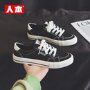 休闲鞋 运动板鞋 子工作鞋 小白鞋 潮品 人本正品 百搭帆布鞋 女鞋