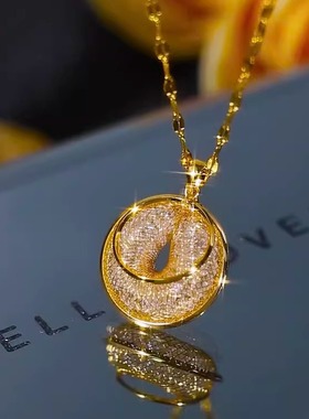 平安扣项链女轻奢气质百搭锁骨链