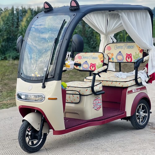 爱玛三轮车专用座套乐维乐享乐淘CA50雅迪c18c160金彭su7卡通坐套